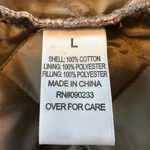 Pacsun Men’s Quilted Shacket Patchwork Paisley Burgundy Snap Shacket L NWOT Boho - Picture 4 of 14